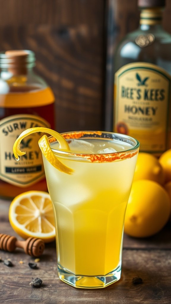 Classic Bee's Knees Cocktail
