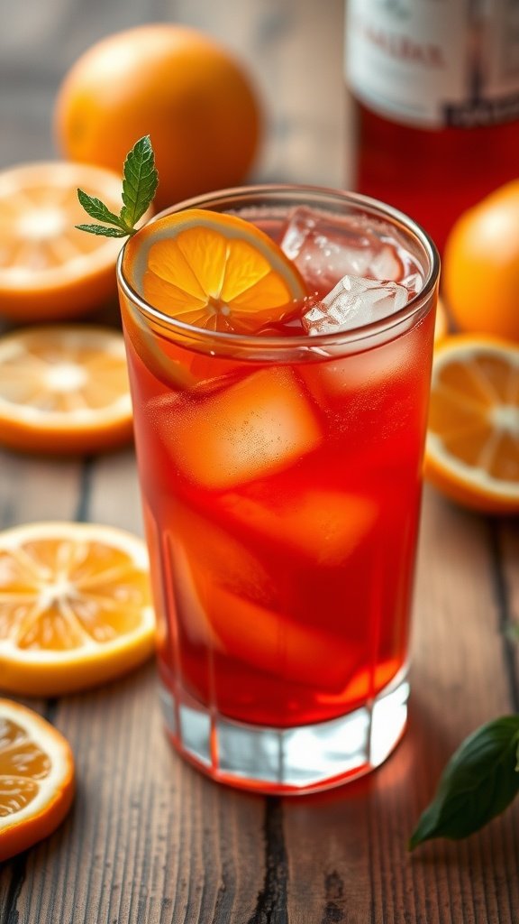 Citrusy Negroni with a Twist