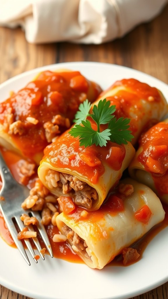 Savory Chopped Beef Cabbage Rolls Recipe Savory Ground Beef Cabbage Rolls