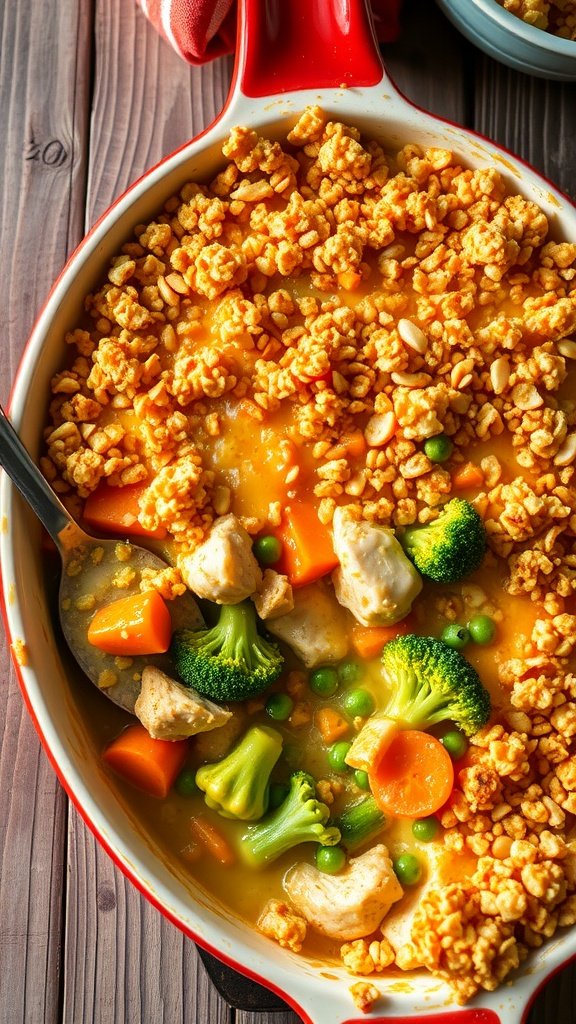 Savory Chicken and Vegetable Casserole Recipe