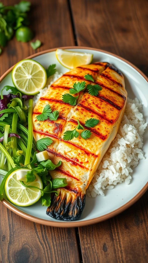 Herb-Infused Vietnamese Grilled Tilapia Herb-Infused Vietnamese Grilled Tilapia