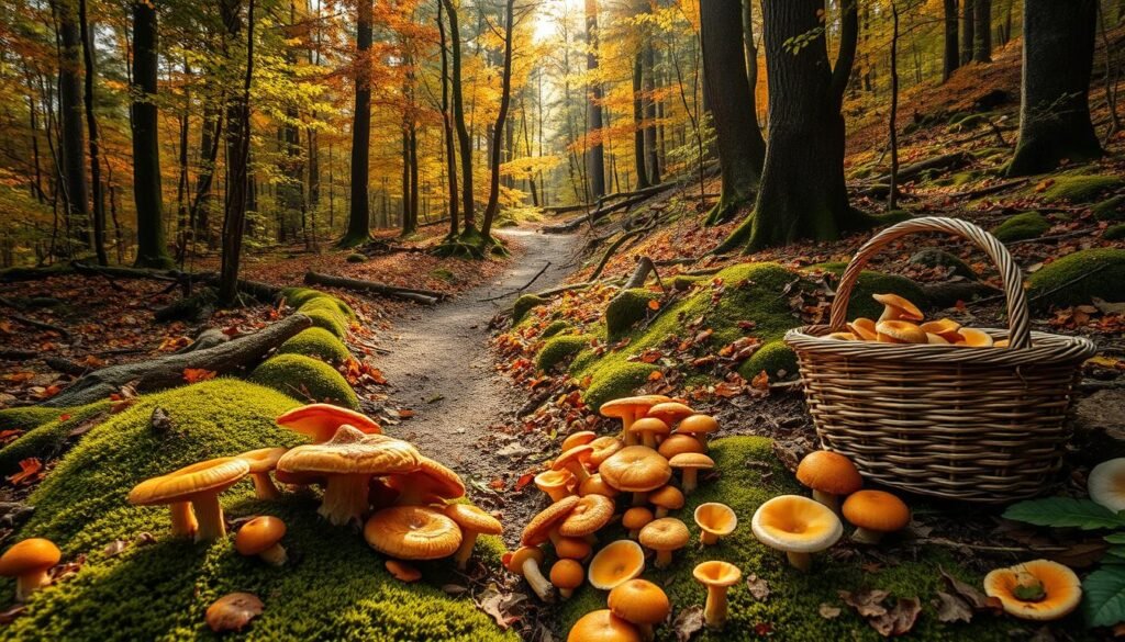 mushroom season Spain