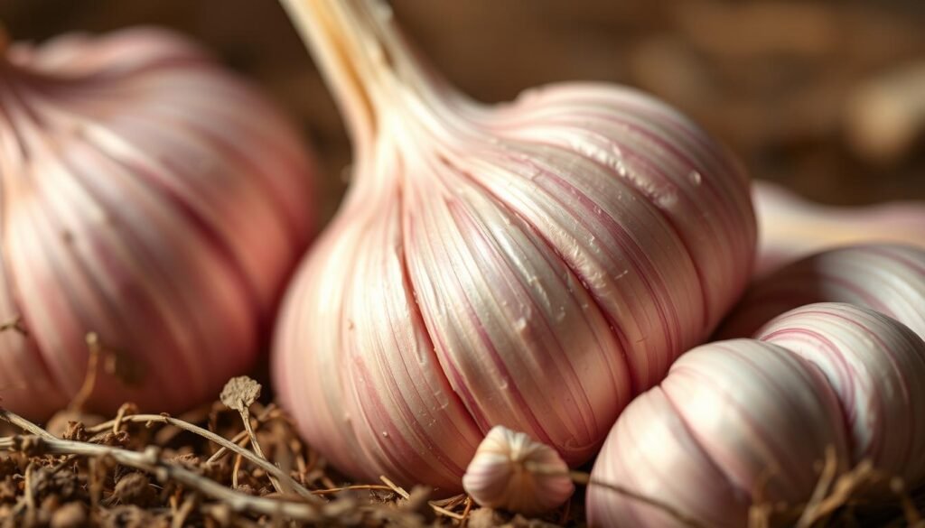pink garlic Toulouse pink garlic Toulouse