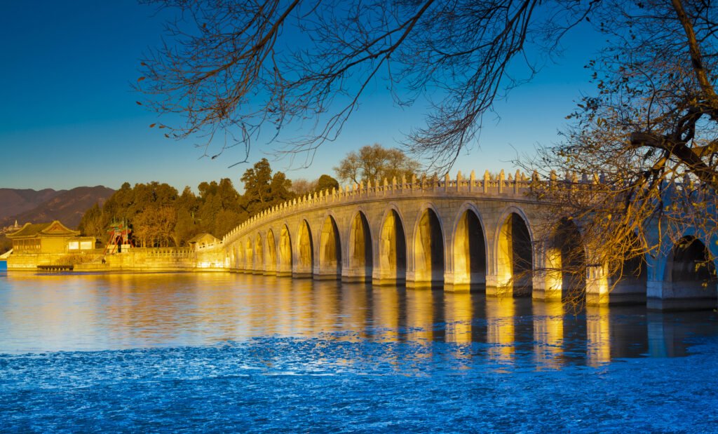 . The Summer Palace In Autumn.