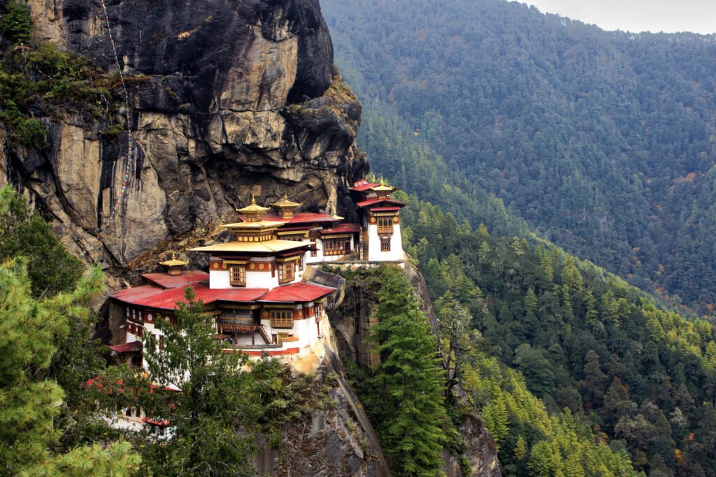 Taktshang Monastery (Tiger's Nest) In Bhutan