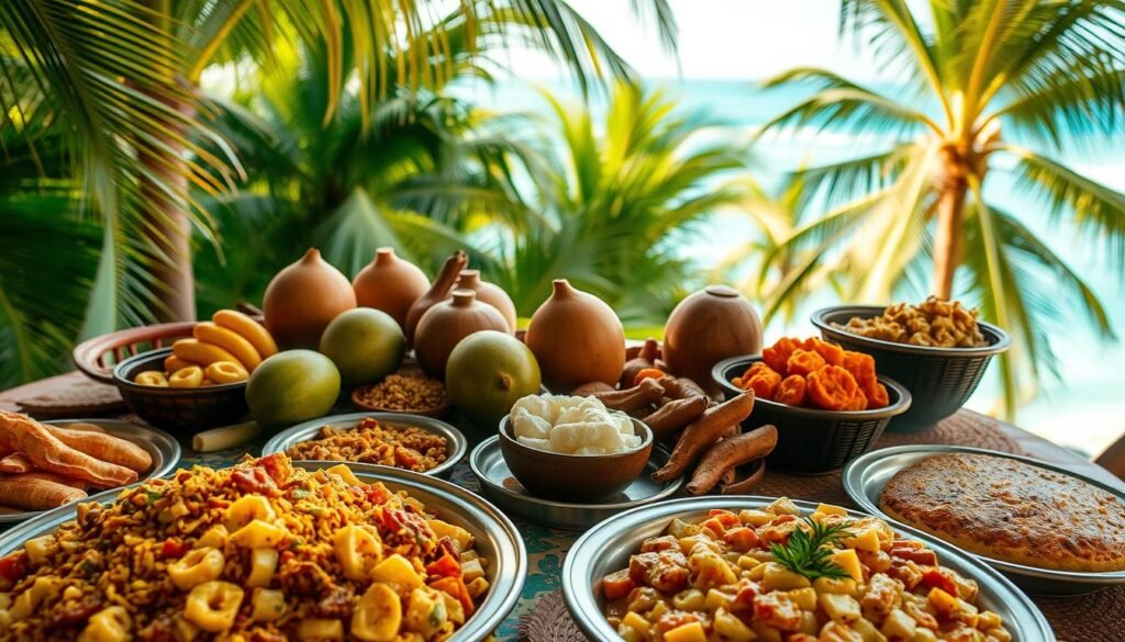 traditional Bajan dishes
