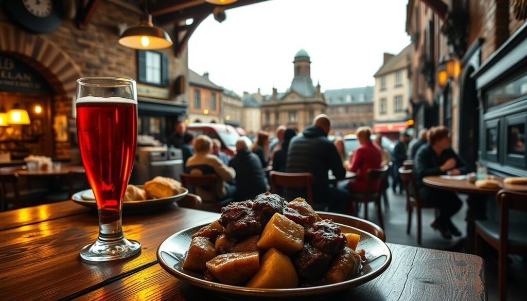 traditional Scottish food in Glasgow's Merchant City traditional Scottish food in Glasgow's Merchant City