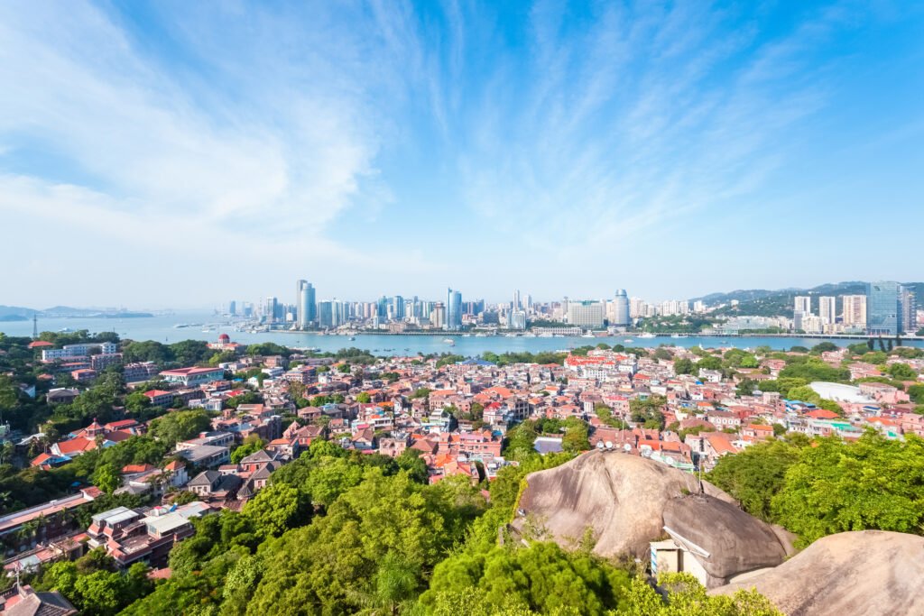 xiamen panoramic scenery xiamen panoramic scenery