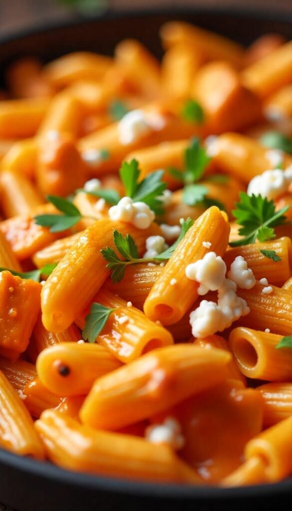Buffalo Chicken Pasta Bake Buffalo Chicken Pasta Bake