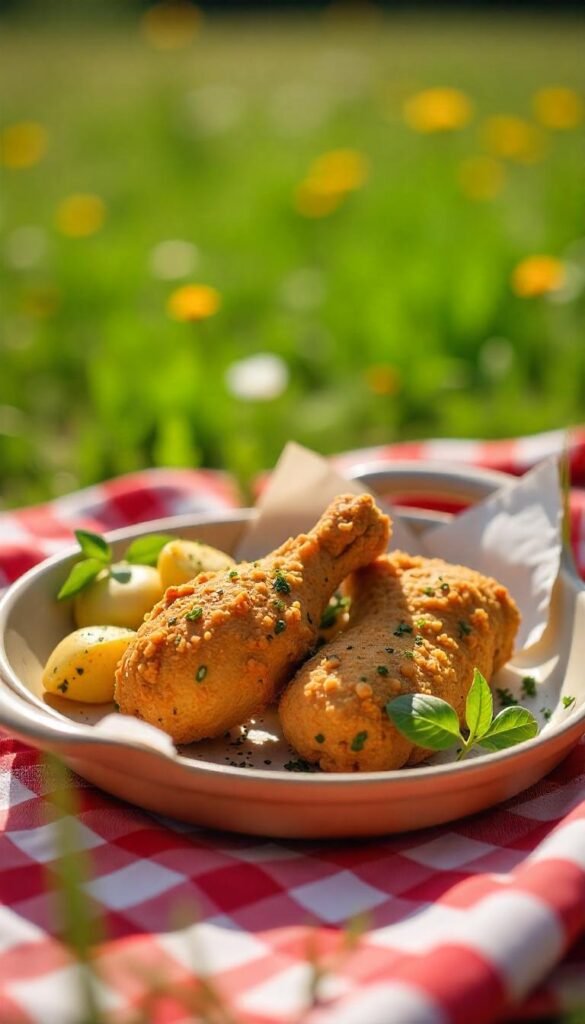 Crispy Chicken And Potato Bake