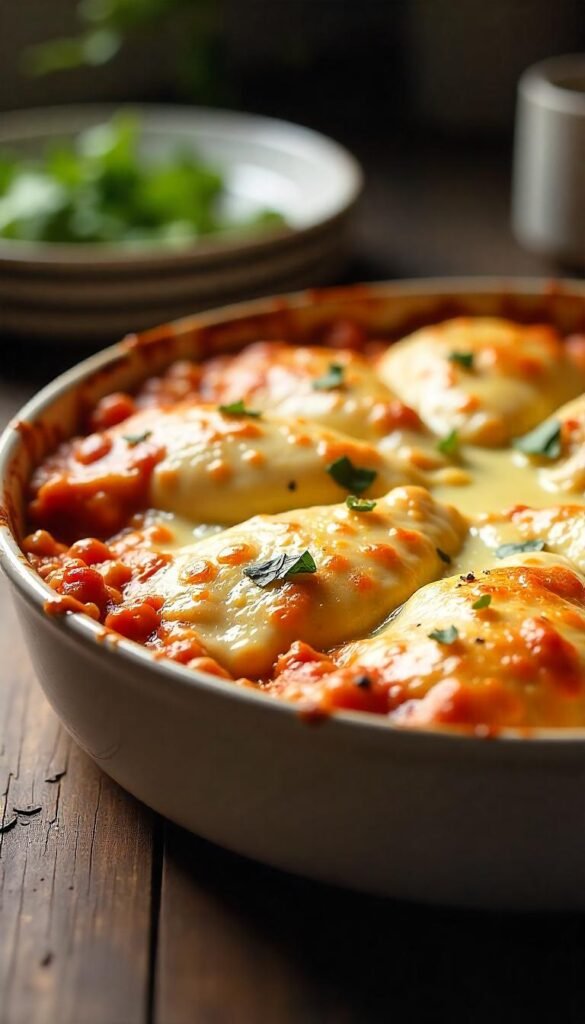 Baked Parmesan Crusted Chicken Casserole (Gluten-Free) Baked Parmesan Crusted Chicken Casserole (Gluten-Free)