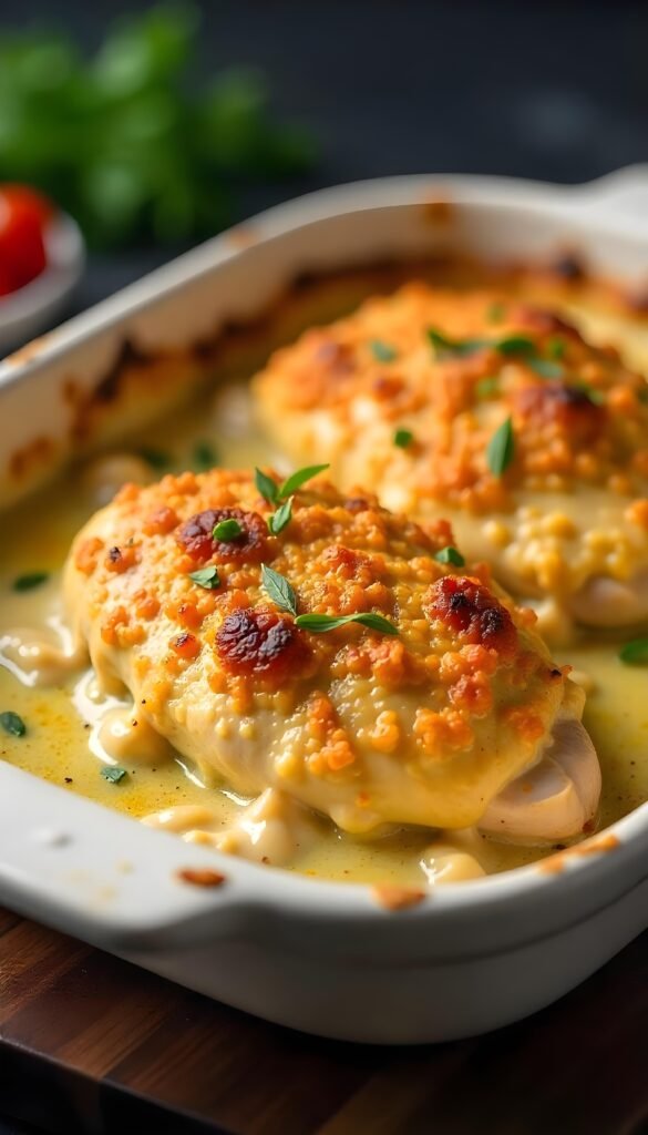 Simple No Peek Chicken Bake