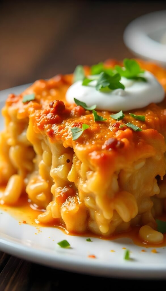 Spicy Tex-Mex Chicken and Rice Casserole