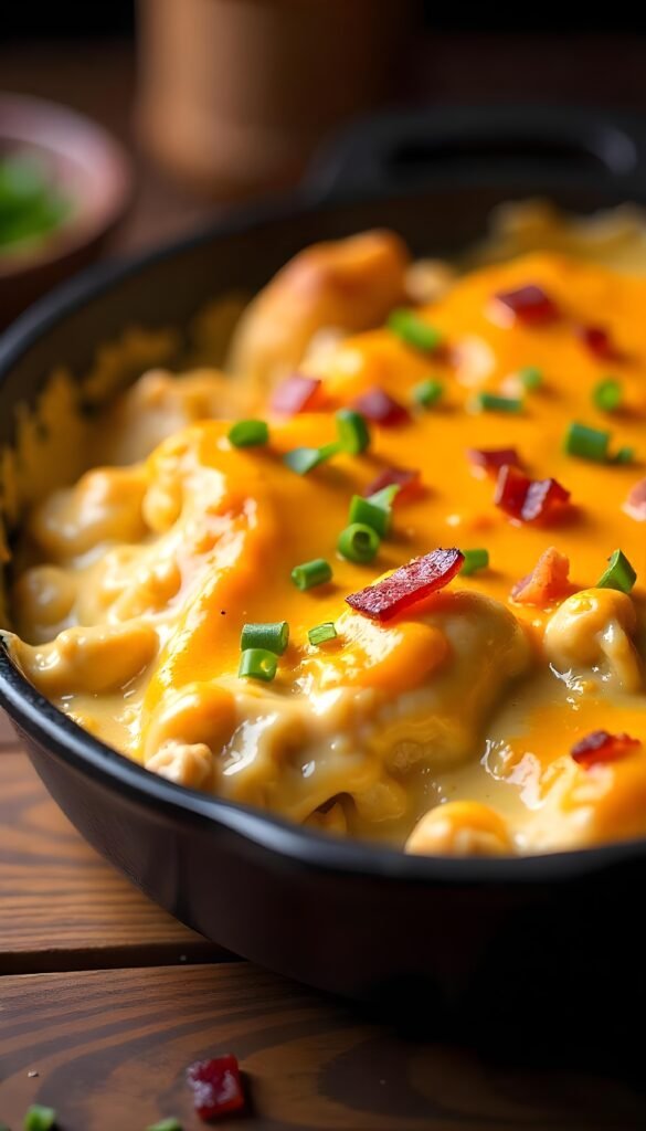 Creamy Crack Chicken Casserole