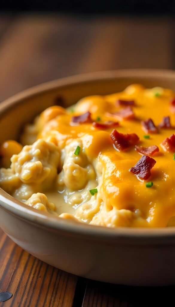 Creamy Crack Chicken Casserole