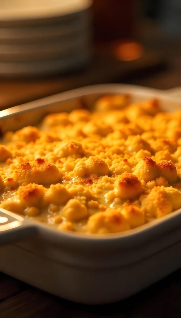 Delicious Ritz Cracker Chicken Casserole