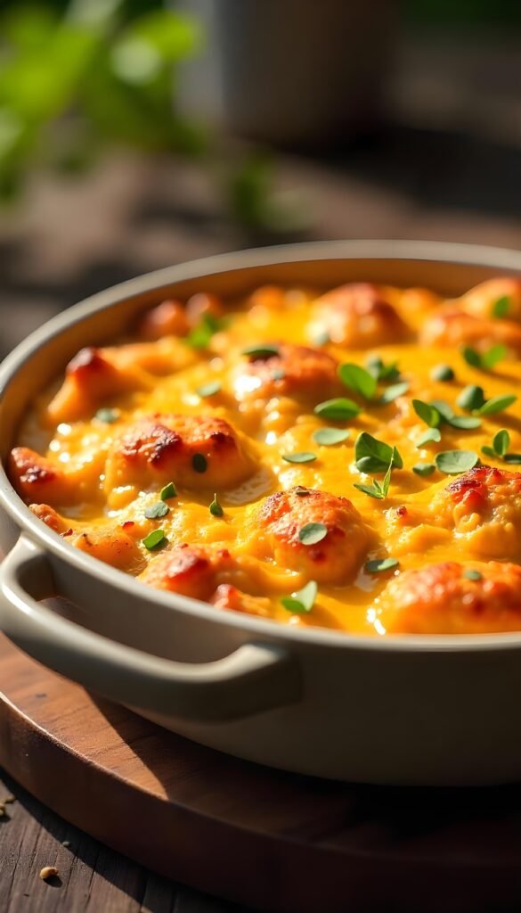 Loaded Chicken & Potato Casserole