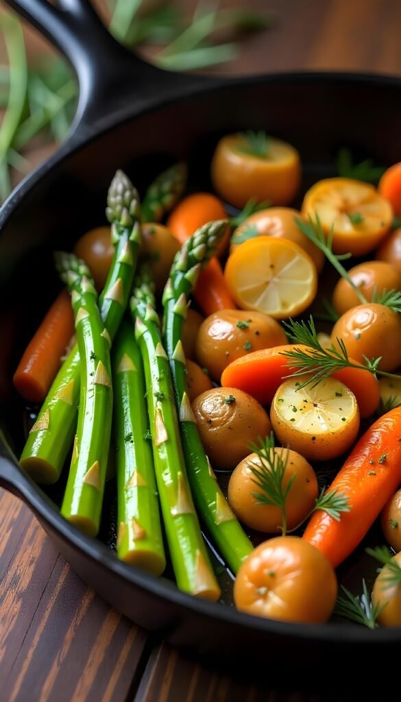 Savory Roasted Seasonal Vegetables