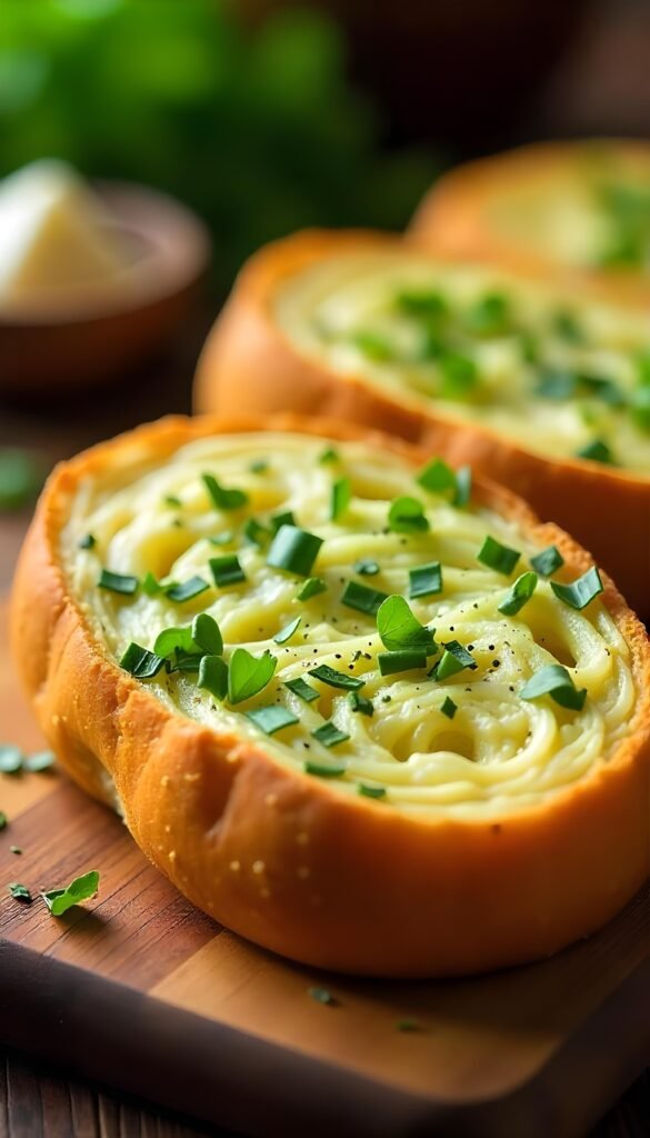 Savory Garlic Bread with Fresh Herbs