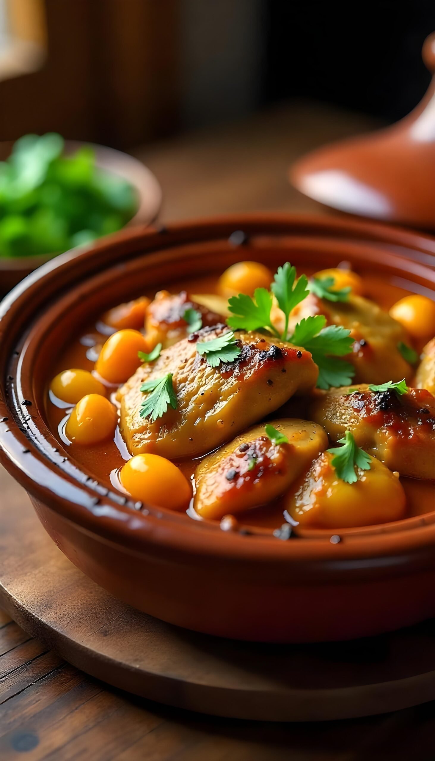 Savory Duck and Apricot Tagine