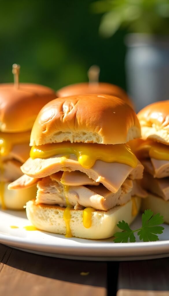 Juicy Turkey Sliders with Tangy Sauce