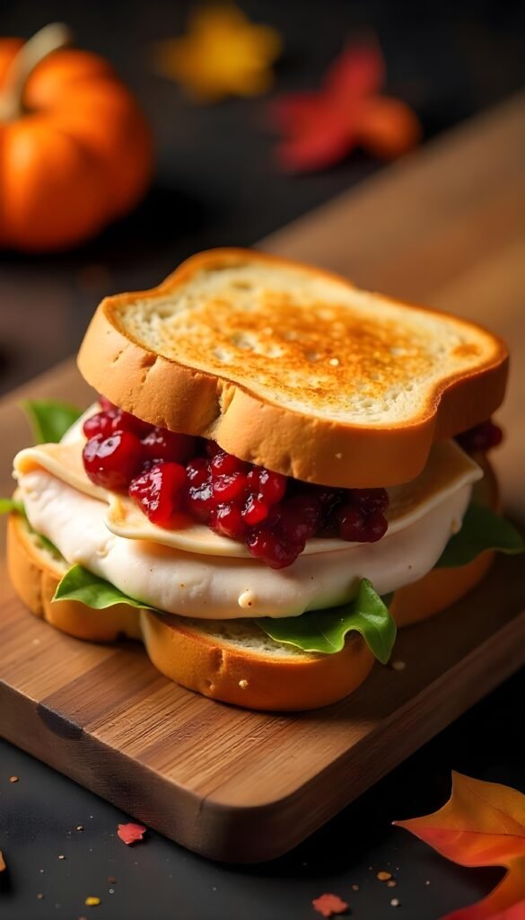 Savory Thanksgiving Turkey Sandwich