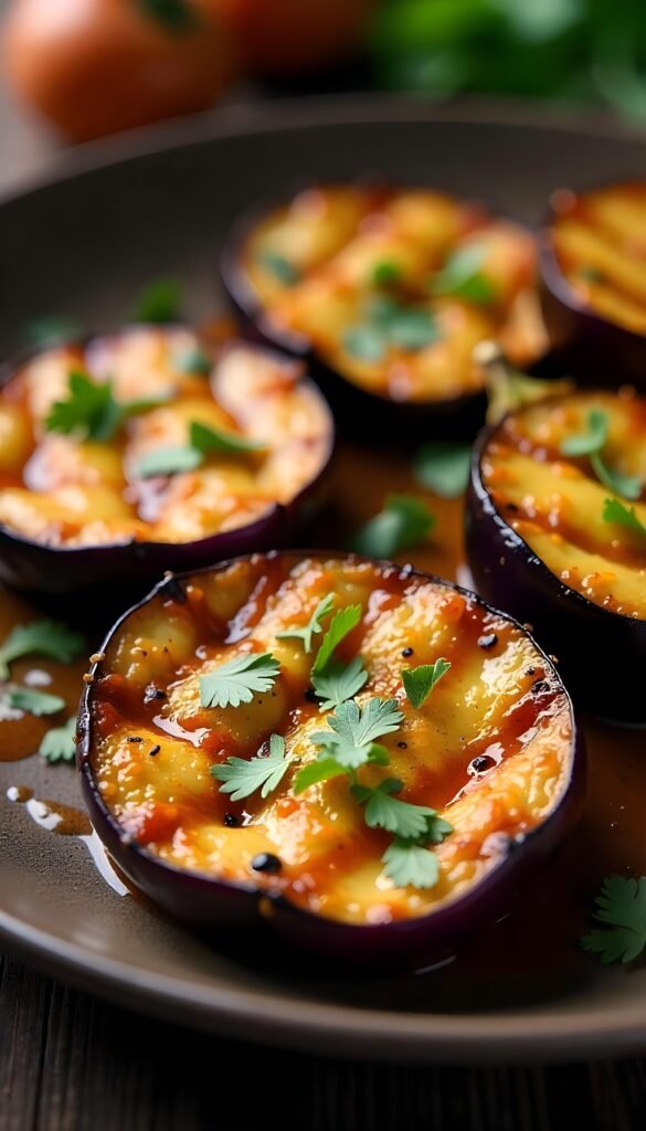Delicious Spiced Grilled Eggplant