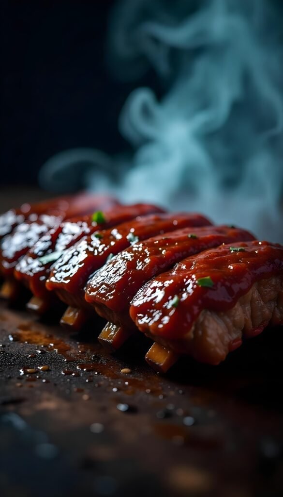 Tender Barbecue Ribs with Homemade Sauce