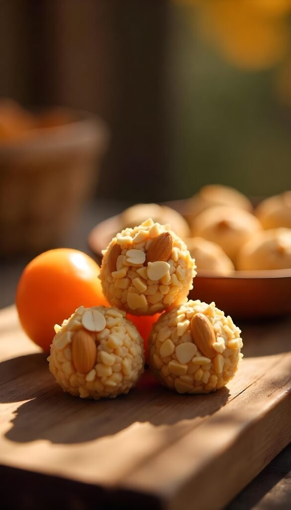 Nutritious Almond Apricot Energy Bites