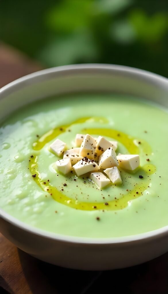 Refreshing Chilled Cucumber Soup Recipe