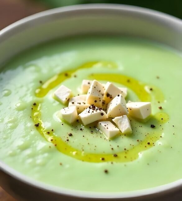 Refreshing Chilled Cucumber Soup