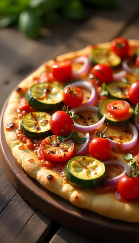 Roasted Vegetable Flatbread