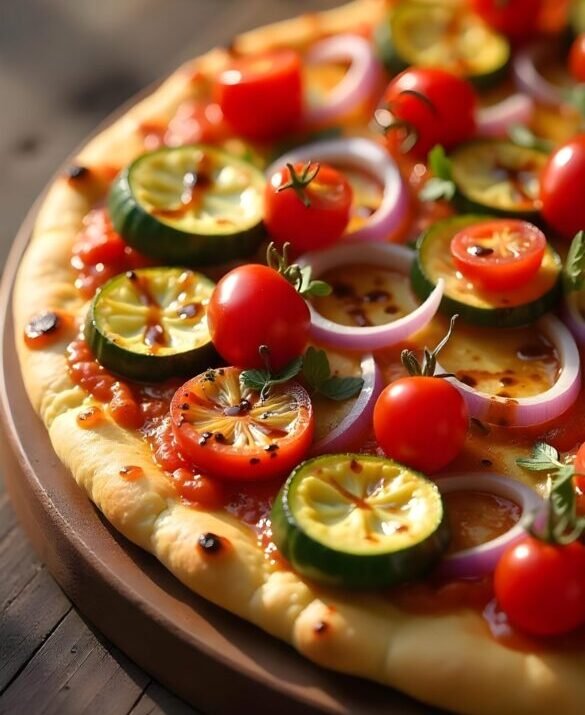 Roasted Vegetable Flatbread