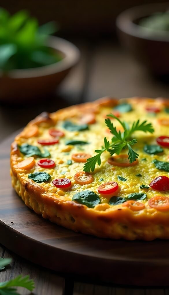 Savory Herbed Vegetable Frittata 