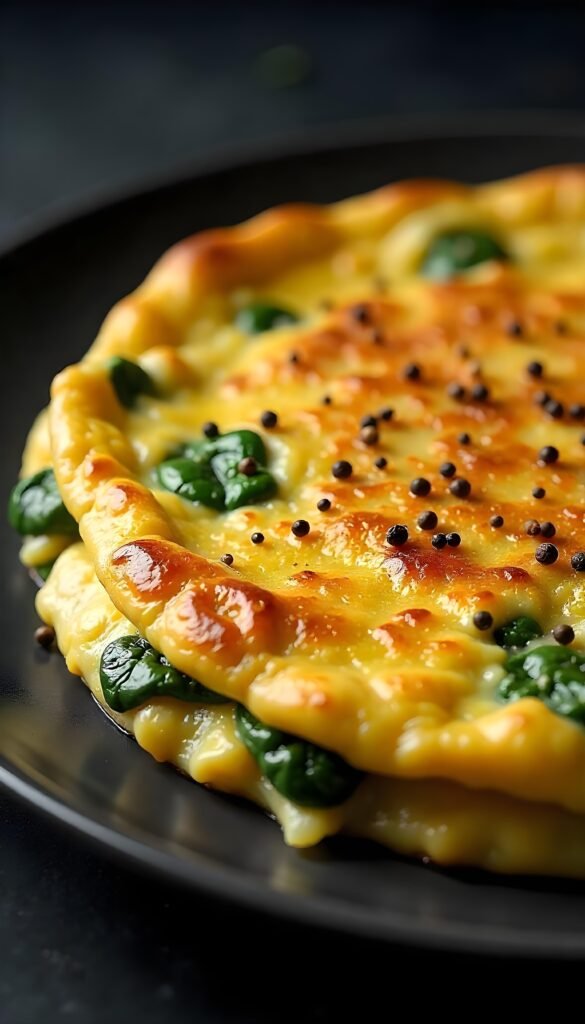 Spinach and Feta Omelette