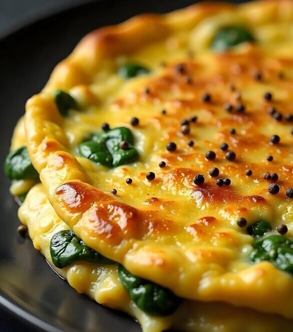 Spinach and Feta Omelette
