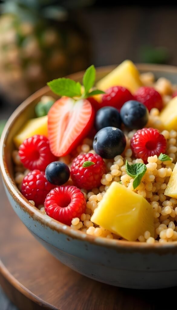  Quinoa Fruit Salad Bowl