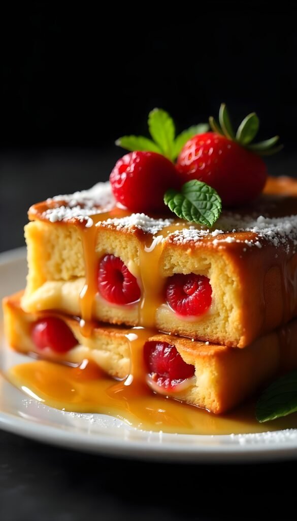 Fruit-Filled Tres Leches French Toast