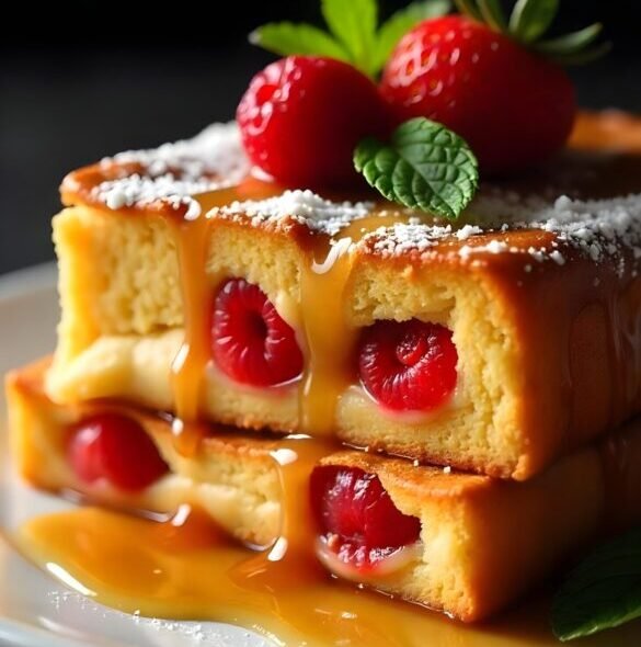 Fruit-Filled Tres Leches French Toast