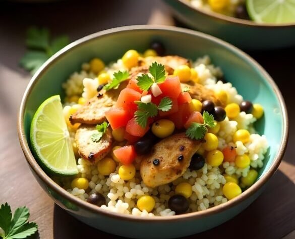Cilantro Lime Rice Bowls