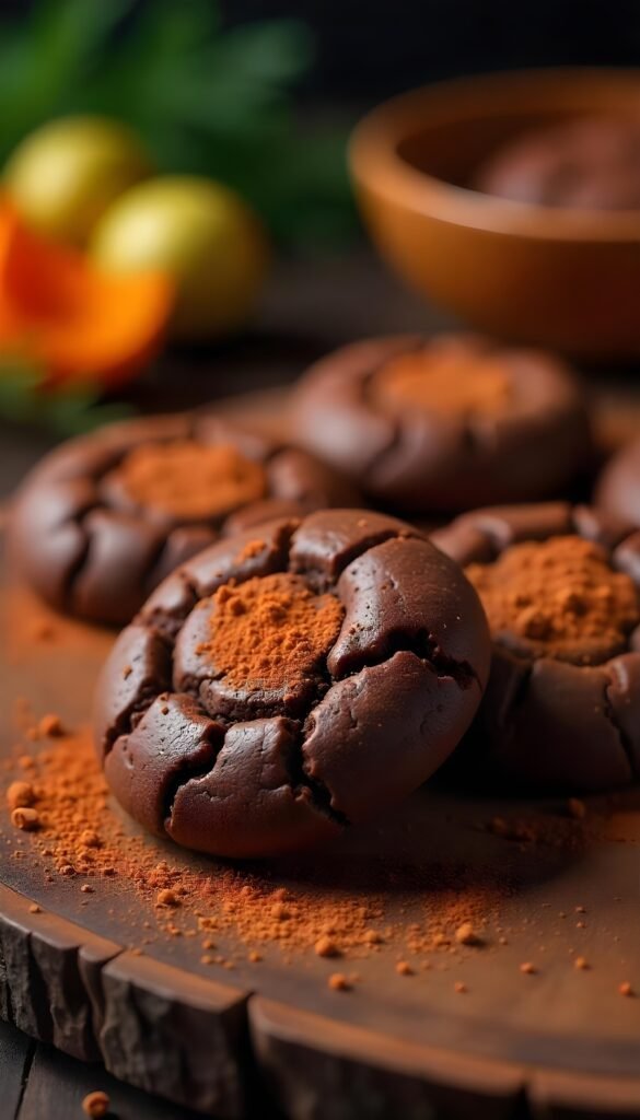 Spicy Chocolate cookies