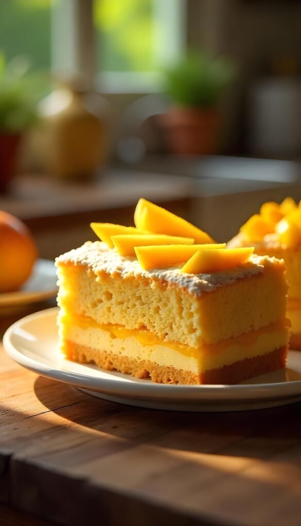 Mango Tres Leches Cake