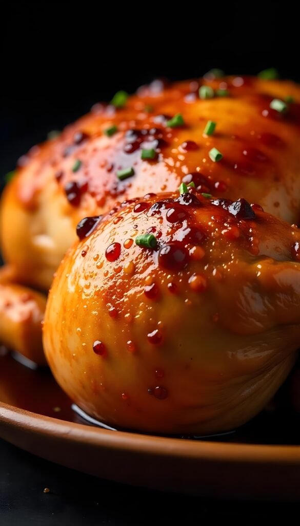 Savory Turkey with Soy Sauce Marinade
