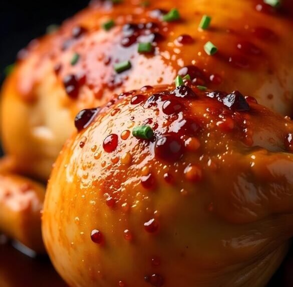 Savory Turkey with Soy Sauce Marinade