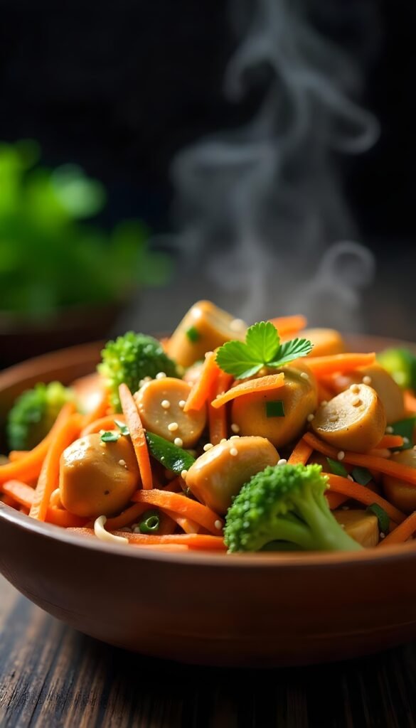 Savory Thai-Inspired Turkey Stir Fry