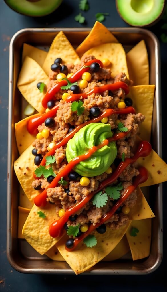 Loaded Turkey Nachos