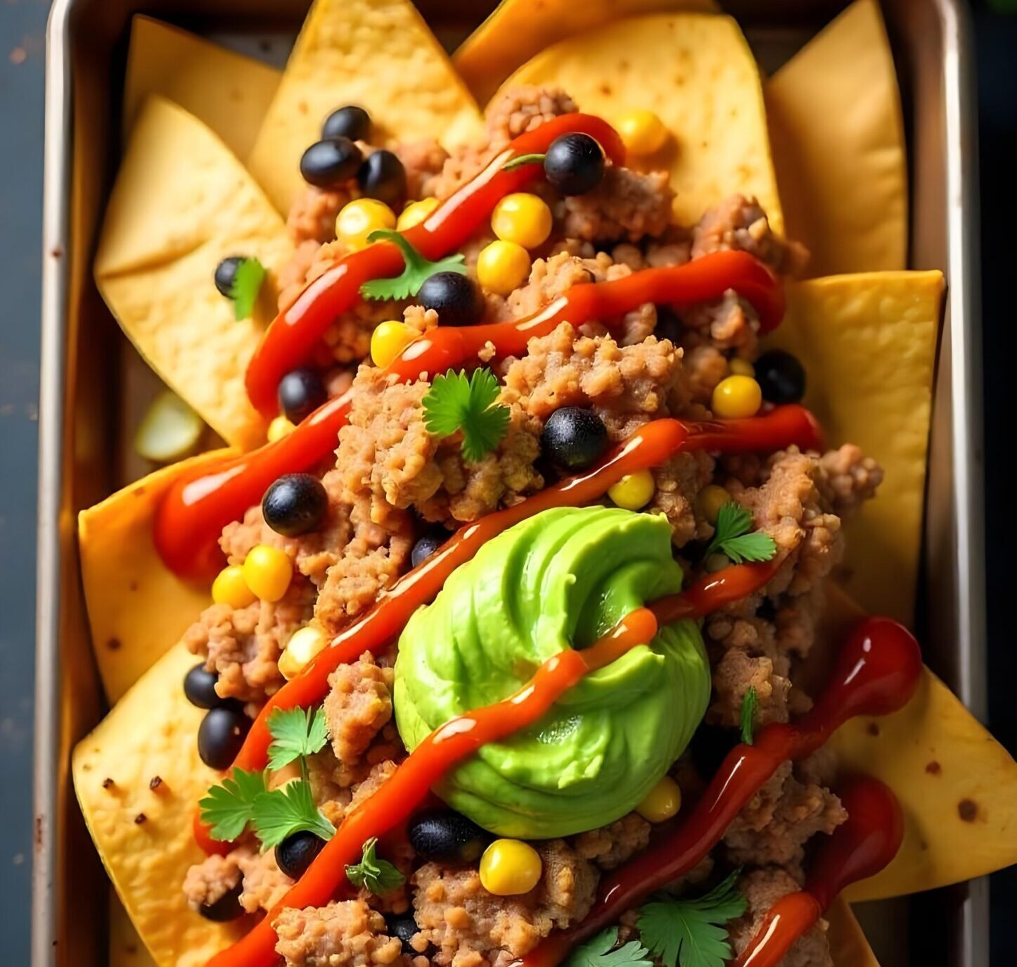 Loaded Turkey Nachos