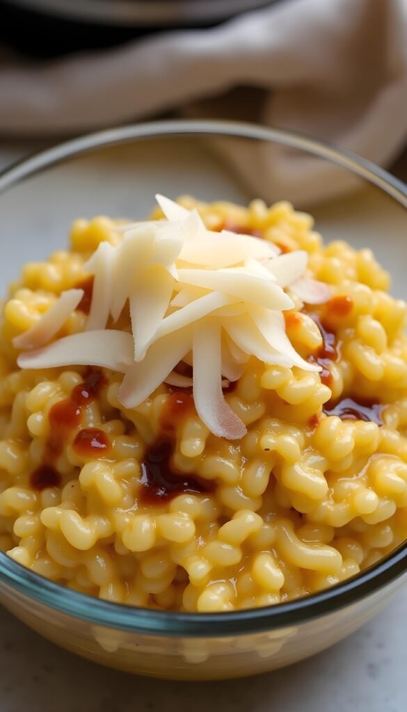 Instant Pot Creamy Garlic Parmesan Risotto