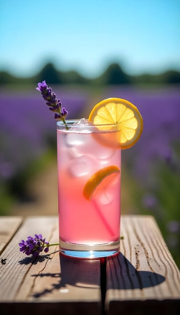 Refreshing Lavender Rum Lemonade Refreshing Lavender Rum Lemonade