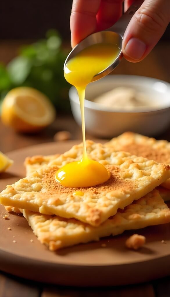 Cinnamon Sugar Matzah Crack